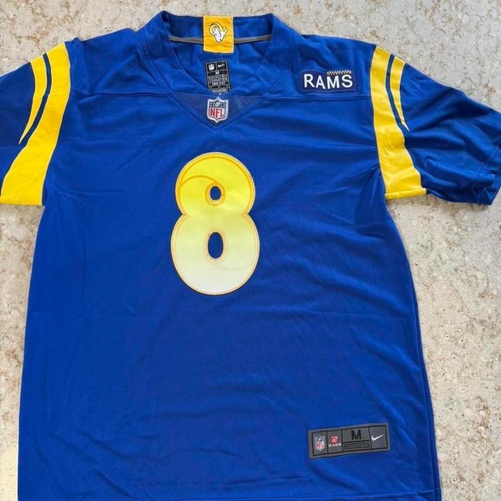 Nike Los Angeles Rams Heak blue jersey Size M #NFL #gridiron